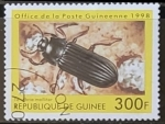 Sellos de Africa - Guinea -  Insectos - Tenebrio molitor)
