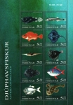 Stamps : Europe : Norway :  Peces abisales