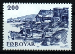 Sellos de Europa - Noruega -  serie- Antiguo Thotshavn