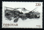 Stamps Norway -  serie- Pueblos de Feroe