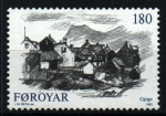 Stamps : Europe : Norway :  serie- Pueblos de Feroe