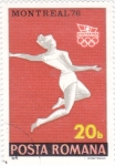 Sellos de Europa - Rumania -  OLIMPIADA MONTREAL'76