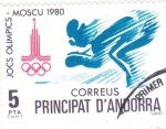 Stamps Andorra -  OLIMPIADA MOSCU'80