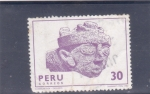 Stamps Peru -  MASCARA