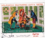 Sellos de Asia - Yemen -  OLIMPIADA DE MUNICH'72