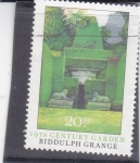 Stamps United Kingdom -  Jardín Biddulph Grange