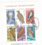 Sellos de Europa - Bulgaria -  Aves de Presa