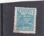 Stamps Brazil -  trigo