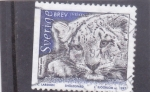 Stamps : Europe : Sweden :  Leopardo de las nieves