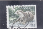 Stamps Sweden -  Nutria Euroasiática