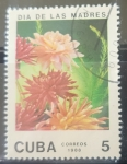 Sellos de America - Cuba -  Flores  -  Dia de la Madre