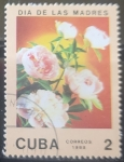 Stamps Cuba -  Flores  -  Dia de la Madre
