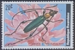 Sellos del Mundo : Africa : Rwanda : Insectos - Euporus strangulatus)