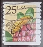 Stamps United States -  Abejas - Apis mellifera