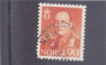 Stamps : Europe : Norway :  rey Olaf V