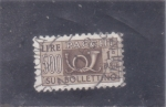 Stamps Italy -  cifra y corneta