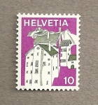 Stamps Switzerland -  Casas