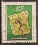 Stamps Germany -  Fossil Frog (Paleobatrachus diluvianus)
