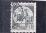 Stamps Italy -  castello Scaligero, Sirmione