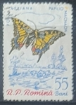 Sellos de Europa - Rumania -  Mariposas - Papilio machaon