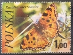Stamps Poland -  Mariposas - Nymphalis polychloros