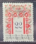 Stamps Hungary -  motivos  folclóricos de Heves County