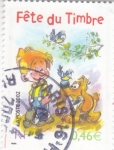 Stamps France -  DIA MUNDIAL DEL SELLO 