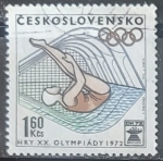 Sellos de Europa - Checoslovaquia -  Juegos Olímpicos de Verano 1972 - Múnich