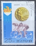 Stamps North Korea -  Summer Olympic Games 1976 - Montreal (Medals) (III)