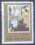 Stamps Nicaragua -  Navidad - Adoración de los Reyes Magos