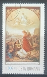 Stamps Romania -  Pintura - Awakening of Romania, Gheorghe Tattarescu