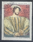 Sellos de Europa - Francia -  Pintura - Portrait of Francis 1 by Clouet 
