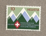 Stamps Switzerland -  Club alpino femenino