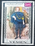 Stamps Yemen -  Dia del Niño 1968 - Philip II Francis d'Este, Marquis of Lanzo by A. van Dyck