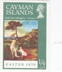 Stamps United Kingdom -  Pascua de Resurrección 1970