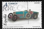 Stamps : Europe : Spain :  Coches - Bugatti Tinplate Car