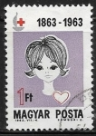 Stamps Hungary -  Niña con cerrazón 