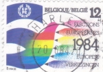 Stamps Belgium -  Elecciones Europeas