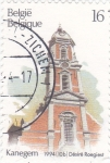 Stamps Belgium -  San Louis Iglesia de Bavo, Kanegem