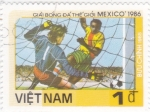 Stamps Vietnam -  MUNDIAL MEXICO 86