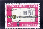 Stamps Switzerland -  500 Aniversario Universidad  de Basel