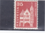 Stamps Switzerland -  castillo de Biel Bienne