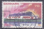 Stamps Denmark -  Casa Nórdica, Reykjavik, Islandia