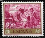 Stamps Spain -  Pinturas - El pescador Joaquin Sorolla