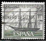 Stamps Spain -   Marina Española (Homenaje)