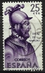 Stamps Spain -   Exploradores y Colonizadores de América (V) Diego de Almagro