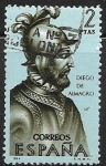 Stamps Spain -  Exploradores y Colonizadores de América (V) Diego de Almagro