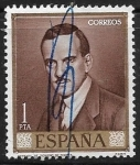Stamps Spain -  Pintores 1965 - Romero de Torres, Autorretrato