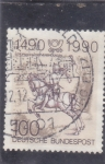 Stamps Germany -  500 aniver. correo