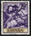 Stamps Spain -   Pintores 1966 - José María Sert -
